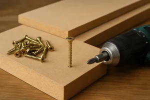 De juiste schroeven kiezen voor MDF projecten
