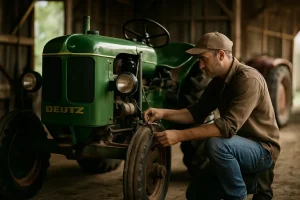 De passie voor Deutz oldtimer tractoren