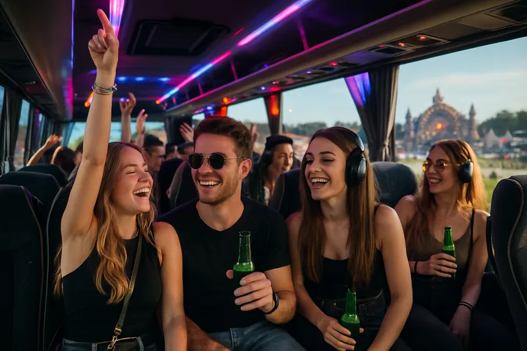 Reizen met een partybus naar Rebirth
